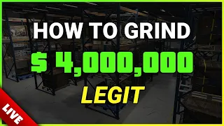 How to Grind $4,000,000 Legit LIVE (Grinding Money in GTA Online)
