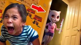 5 Talking Angela Reales Captados en Cámara en la Vida Real