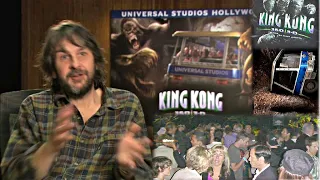 King Kong 360-3D ride world premiere, Peter Jackson, Universal Studios