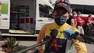 Richard Carapaz  -  Entrevista en la llegada - Etapa 6 Tour de Suisse 2021