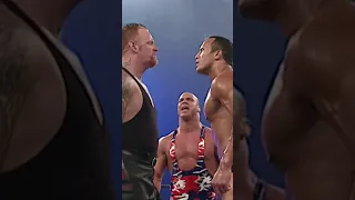 Undertaker vs. The Rock vs. Kurt Angle