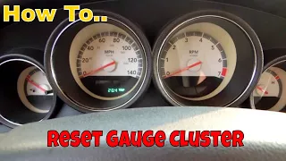 How to Reset Your Gauge Cluster on a 2006 - 2010 Dodge Charger 2.7/3.5