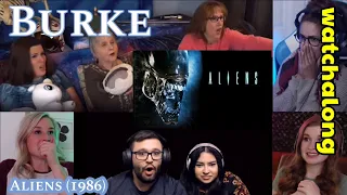 "F**k you Burke." | Burke's Karma | Aliens (1986) | First Time Watching Movie Reaction