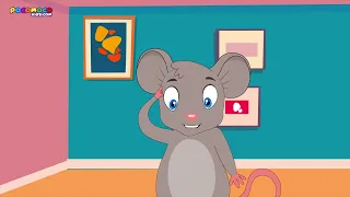 Hickory Dickory dock | Nursery Rhymes For Kids | Pocomoco Rhymes