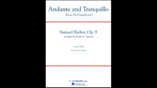 Andante and Tranquillo from First Symphony