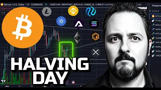 🔥 Bitcoin ➤  *Halving DAY*  + Altcoins + Rifa !!