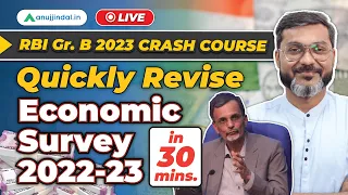 Economic Survey 2022-23 | Questions from Economic Survey 2023 | RBI Grade B 2023 | Manish sir