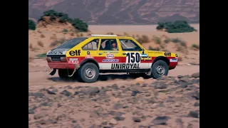 RALLY  RAID PARIS ALGER DAKAR 1982