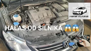 Volkswagen Passat 2.0 Tdi hałas od silnika, diagnoza i naprawa. Wymiana sprzęgła alternatora