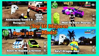 ¡¡Top 10 Mejores Mods Para El GTA San Andreas Android!! Parte #19