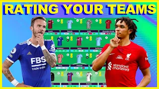 FPL Gameweek 9: RATING YOUR TEAMS & WILDCARDS! | Fantasy Premier League Tips 2022/23