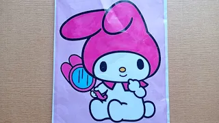 🎁Blind Bag Paper 🎁 SANRIO MY MELODY 💜 ASMR 💜 satisfying unboxing blind bag