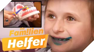 Ohne mich! Hannah (7) will ihre Zähne nicht mehr putzen 🦷 | Die Familienhelfer | SAT.1
