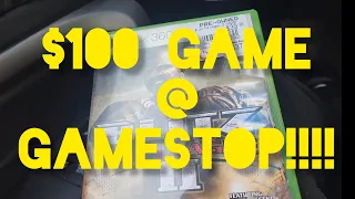 Live Video Game Hunting: $100 game at GAMESTOP!!!