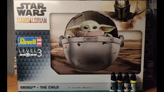 The Mandalorian: The Child. Огляд, повна збірка та фарбування моделі по Star Wars від  Revell.