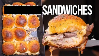 THE BEST SANDWICHES YOU COULD EVER MAKE WHEN COOKING FOR A BIG GROUP... | SAM THE COOKING GUY