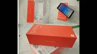 Xiaomi Redmi Note 5 4GB RAM 64GB ROM Smartphone Global Version Black unboxing