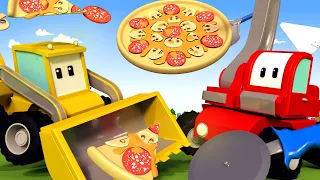 Kleinen Trucks | Die Pizzeria - Lerne mit den kleinen Trucks 👶 🚚 Lehrreiche Cartoons für Kinder