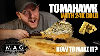 HOW TO MAKE A 24K GOLDEN STEAK FOR $70| MAG🔥 [english version]