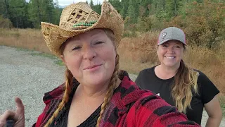 Tour of our NORTH IDAHO OFF GRID homestead.  Homesteading after 50 with my Best Friend