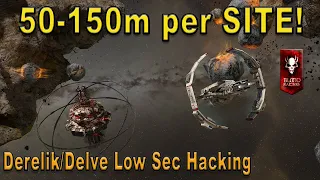 Low Sec Exploration Sites Crimson Harvest - Derelik & Delve - Eve Online Halloween Horrors 2021