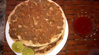 Turkish Lahmacun Recipe | Turkish Meat Pie