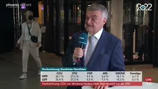 Interview mit Herbert Reul (CDU) zum Wahlausgang in Nordrhein-Westfalen am 15.05.22