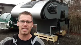 @nucamprv Cirrus 620 walk through truck camper 1500 lbs half ton