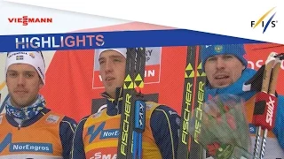 Highlights | Halfvarsson king of Lillehammer | FIS Cross Country