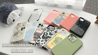 iPhone 13 Pro Max cases | Graphite / asmr