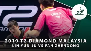 Lin Jun-Yu vs Fan Zhendong | T2 Diamond Malaysia (Men's Final)