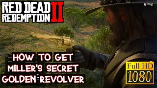 Otis Miller's Secret Torn Treasure Map Rare Golden Revolver !! Red Dead Redemption 2 PC Gameplay