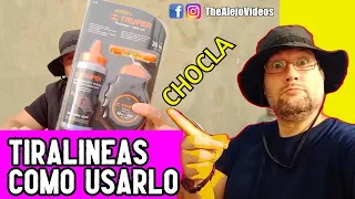 Tiralineas (chocla). Para marcar lineas perfectas ! como usarlo.