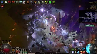 POE 3.22 Cold dot Elementalist Vs Minotaur