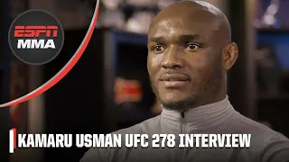 Kamaru Usman on the pressure of being champion, Leon Edwards rematch at UFC 278 | ESPN MMA