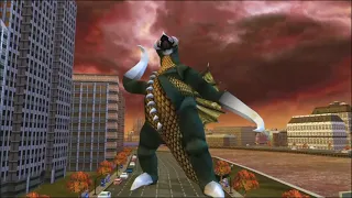 Godzilla Save The Earth: melee: Gigan vs Jet Jaguar