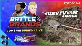 Battle of the Brands #44: A TOP STAR is BURIED ALIVE at SURVIVOR SERIES!!! - UpUpDownDown Plays