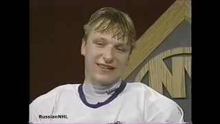 Darius Kasparaitis says why it was easy for him to hit Eric Lindros (1994)