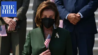 Nancy Pelosi presides over moment of silence for service members killed in Kabul attack