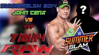 WWE RAW 7/21/14 - Major Return For Summerslam, Stephanie McMahon Arrested, Huge Heel Turn