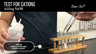 QA | Test for Cations (NaOH)