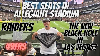 YesYes Vlog #44 Best Seats in Allegiant Stadium Raiders VS 49ers