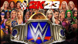 WWE 2K23 30 WOMAN ROYAL RUMBLE MATCH FOR THE SMACKDOWN WOMEN'S CHAMPIONSHIP!