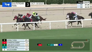 Gulfstream Park Carrera 3 - 13 de Octubre 2023