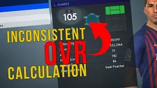 How the OVR rating is not an OVERALL rating. (PES2019)