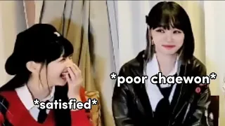 Leader chaewon and her problem