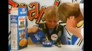 1983 Rice Krispies Better Sound Than Snap Crackle & Pop Advert