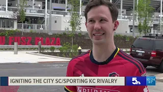 St. Louis CITY SC and Sporting KC kick off MLS rivalry