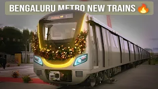 Bengaluru's New Yellow Line Metros are Lit AF! 🔥❤️‍🔥