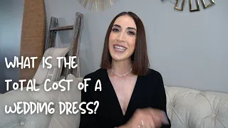 What is the total cost of a wedding dress, including alterations and accessories?